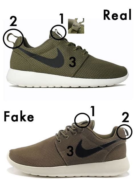 nike roshe run fake vs original|how to identify fake nikes.